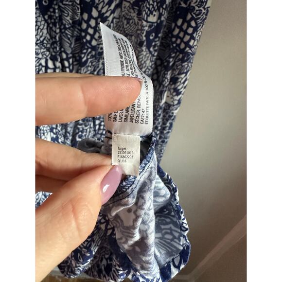 Lilly Pulitzer for target strapless jumpsuit with fish print - Picture 8 of 8